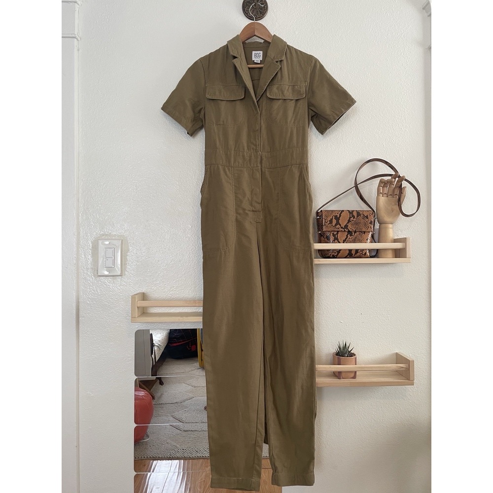 BDG Urban Outfitters Short Sleeve Coverall Jumpsuit - Size S-P